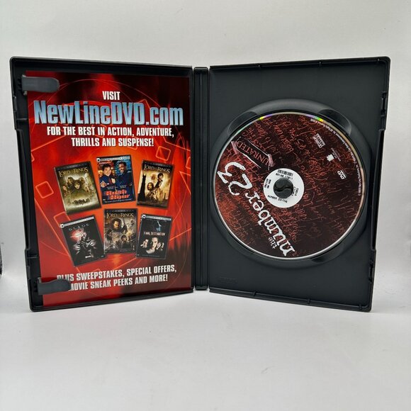 The Number 23 DVD Starring Jim Carrey  InfiniFilm Unrated Edition - Picture 3 of 3